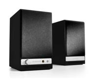 Audioengine A2 HD Draadloze Luidsprekers met Bluetooth - 60W Powered Computer Speakers voor Desktop Monitor en Home Music System met aptX HD Bluetooth, AUX, USB, RCA, 24-bit DAC (Zwart, Paar) - thumbnail