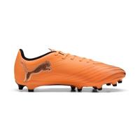 PUMA Ultra 6 Play Gras / Kunstgras Voetbalschoenen (MG) Oranje Zwart Zilver - thumbnail