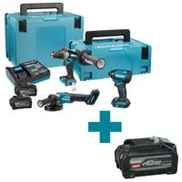 Makita DK400NX accu combiset XGT 40V 3-delig in 2 M-boxen - thumbnail