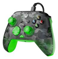 Gamepad - Xbox Series X|S, Xbox One en PC - Rematch Core - RGB - Bedraad - Zwart/Groen Camouflage - TURTLE BEACH - thumbnail
