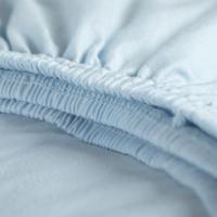 Cinderella hoeslaken jersey 140x200 soft blue tot 25cm - thumbnail