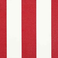 VidaXL Inklapbaar zonnescherm rood en wit 400 × 300 cm - thumbnail