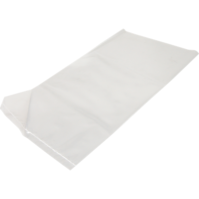 Zak poly LDPE vlak 20x37cm 80 micron 1000 stuks