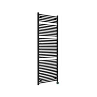 Elektrische Badkamer 1800x600mm radiator Best-Design Mat Zwart - thumbnail