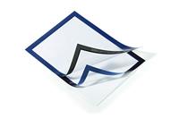 Durable 487207 DURAFRAME A4 - 4872 Infoframe, zelfklevend DIN A4 Blauw (b x h) 236 mm x 322 mm 2 stuk(s) - thumbnail