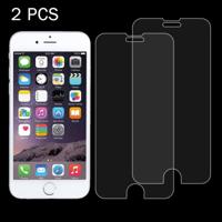 2 stuks voor iPhone 8 & iPhone 7 0 26 mm 9H oppervlakte hardheid 2.5D explosieveilige getemperd glas Non-full Screen Film - thumbnail