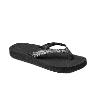 REEF Star Cushion Sassy Slipper Dames Black/Silver 11 - thumbnail