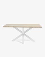 Kave Home Eettafel 'Argo' 160 x 90cm, kleur Wit - thumbnail