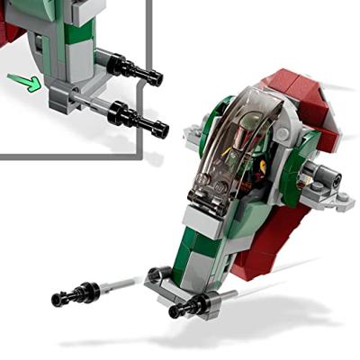 LEGO Star Wars - Boba Fetts sterrenschip - Microfighter Constructiespeelgoed - thumbnail