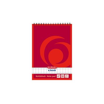 Herlitz Notitieblok 110734 00110734 Wit DIN A7 Geruit Aantal paginas: 50