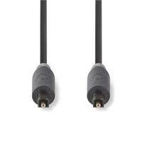 Nedis CABW25000AT10 Optische Audiokabel Toslink Male - Toslink Male 1,0 M Antraciet - thumbnail