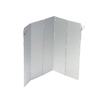Bo-camp Kookwindscherm 5 Delig Universeel 36 Cm Hoog Zilver