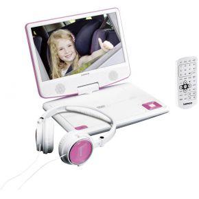 Lenco DVP-910 DVD-speler CD-speler, Met display Pink