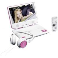Lenco DVP-910 DVD-speler CD-speler, Met display Pink - thumbnail