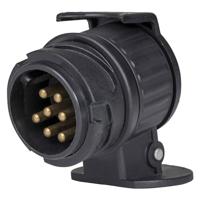 AS Schwabe 60439 Aanhangeradapter [Stekker, 13-polig - Stekker, 7-polig] Kunststof - thumbnail