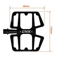 Tatze link titanium mtb flat pedals - thumbnail