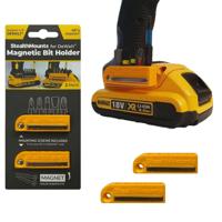 Stealthmounts Bithouder voor DeWalt | Geel | 2 stuks - BH-DW-YLW-2 - thumbnail