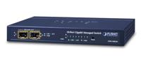 PLANET Managed Desktop Switch 8-Port 10/100/1000Mbps + 2-Port 100/1000X SFP Port 8 ondersteunt PoE In - thumbnail