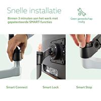 R-Go Tools Zepher 4 C2 Circulaire Dubbele Monitorarm - thumbnail