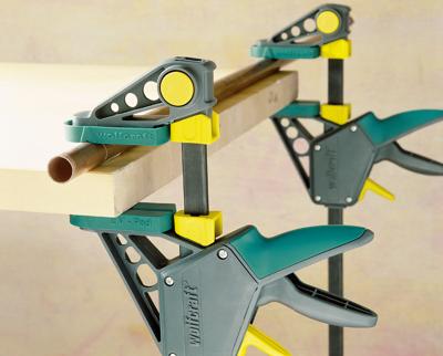 Wolfcraft 3031000 EHZ eenhandklem PRO 100/300 mm Spanbreedte (max.):300 mm Afm. werkbereik:100 mm Wolfcraft 3031000 EHZ eenhandklem PRO 100/300 mm Spanbreedte (max.):300 mm Afm. werkbereik:100 mm