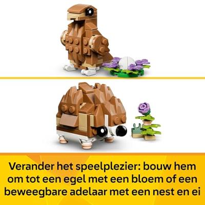 LEGO® CREATOR 31376 3-in-1 set van nieige hamster met bloem (31376)