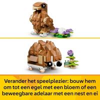 LEGO® CREATOR 31376 3-in-1 set van nieige hamster met bloem (31376) - thumbnail