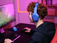 Trust GXT415B ZIROX Over Ear headset Kabel Stereo Blauw Gamen - thumbnail