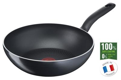 Tefal Start Easy Wokpan 28 cm Zwart Tefal Start Easy Wokpan 28 cm Zwart