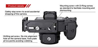 Sunwayfoto L-Plate voor Nikon Z6 & Z7