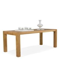 Eettafel Havana 90x180cm | Hout  | Eikenhout | Bruin - thumbnail
