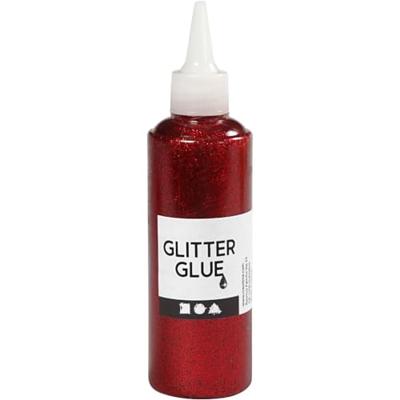 Creativ Company Glitterlijm rood, 118ml