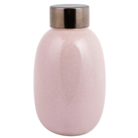 Vaas keramiek - vaas Pink Lady, smal - vaas roze - thumbnail