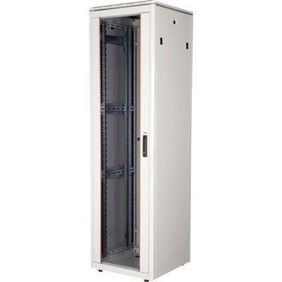 ROLINE 19-inch netwerkkast Pro 42 U, 600x600 BxD Glazen deur grijs ROLINE 19-inch netwerkkast Pro 42 U, 600x600 BxD Glazen deur grijs