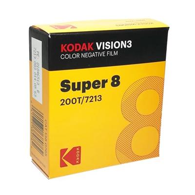 Kodak Vision3 Super 8mm Kleur Negatieve Film 200T 7213