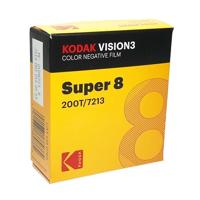 Kodak Vision3 Super 8mm Kleur Negatieve Film 200T 7213 - thumbnail