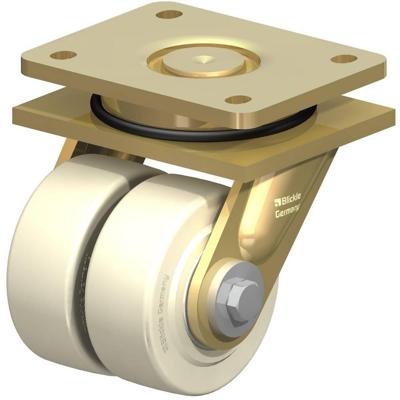 Blickle LSD-GSPO 100K Dubbel zwenkwiel Wieldiameter: 100 mm Draagvermogen (max.): 2250 kg 1 stuk(s)