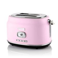 Retro Serie - 2 Slice Toaster -815W - Pink - thumbnail