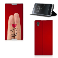 Sony Xperia L1 Hippe | Standcase | Liefde - Origineel Romantisch Cadeau - thumbnail