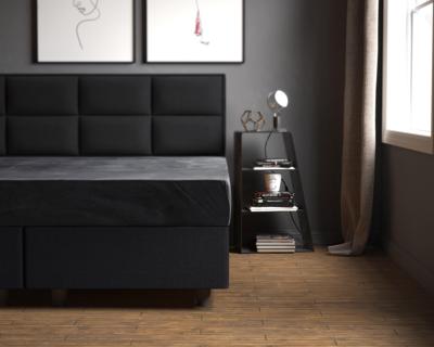 RoyalTextile - Hoeslaken Velvet - Antraciet - 160 x 200 RoyalTextile - Hoeslaken Velvet - Antraciet - 160 x 200