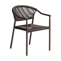 Kave Home Livadia tuinstoel Bruin - thumbnail