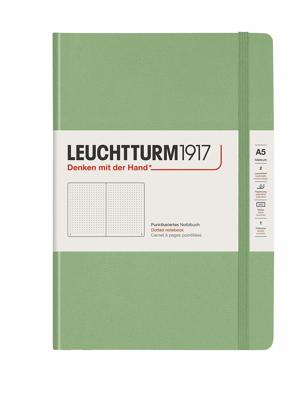Leuchtturm Sage, Medium (A5), 251 p., dotted