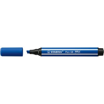 Viltstift stabilo pen 68/32 max donkerblauw | 5 stuks