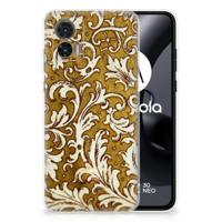 Siliconen Hoesje Motorola Edge 30 Neo Barok Goud - thumbnail