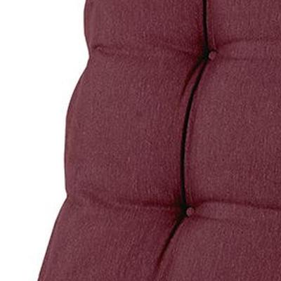 Kussen lage rug Panama bordeaux (4 stuks) Madison - Madison