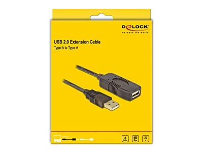 Delock 82690 Kabel USB 2.0 Verlengstuk, actief 20 m