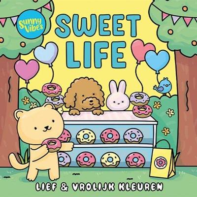 Lantaarn Publishers Kleurboek sunny vibes - sweet life Lantaarn Publishers Kleurboek sunny vibes - sweet life