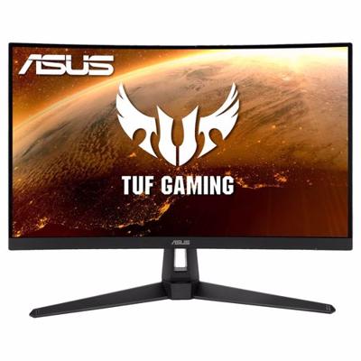 ASUS TUF Gaming VG27WQ1B gebogen gamingmonitor - 27 inch WQHD (2560x1440), 165 Hz (boven 144 Hz), extreem lage bewegingsonscherpte, adaptieve synchronisatie, FreeSync Premium, 1 ms (MPRT), HDR10
