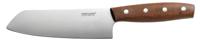 Fiskars Norr Santoku mes 16 cm mes Duits rvs | FSC-gecertificeerde handgreep esdoornhout - thumbnail