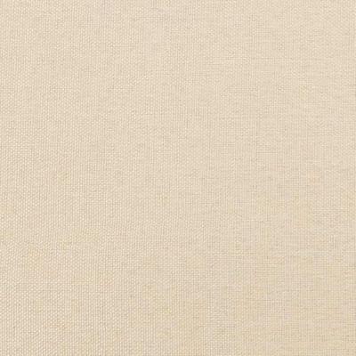 Bedframe zonder matras 100x200 cm stof crèmekleurig