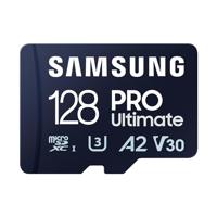 Samsung PRO Ultimate microSD-kaart 128 GB Class 3 UHS-I , v30 Video Speed Class, A2 Application Performance Class Incl. USB-kaartlezer - thumbnail